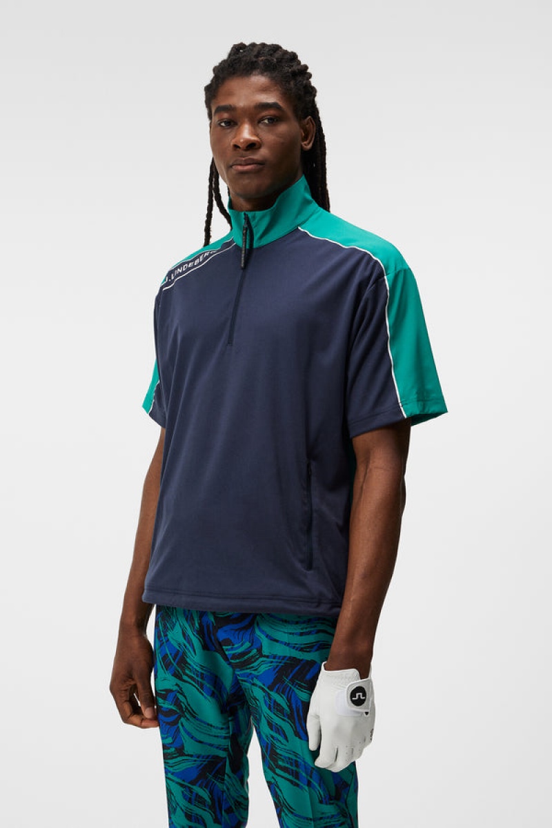 Proud Peacock Jlindeberg Rox Windbreaker Top | SN-JL574491