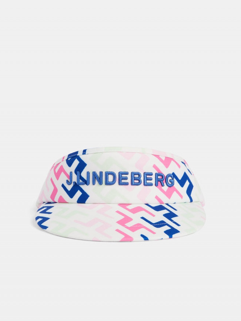 Purple Painted Zebra Jlindeberg Viktor Print Visor | SN-JL574748