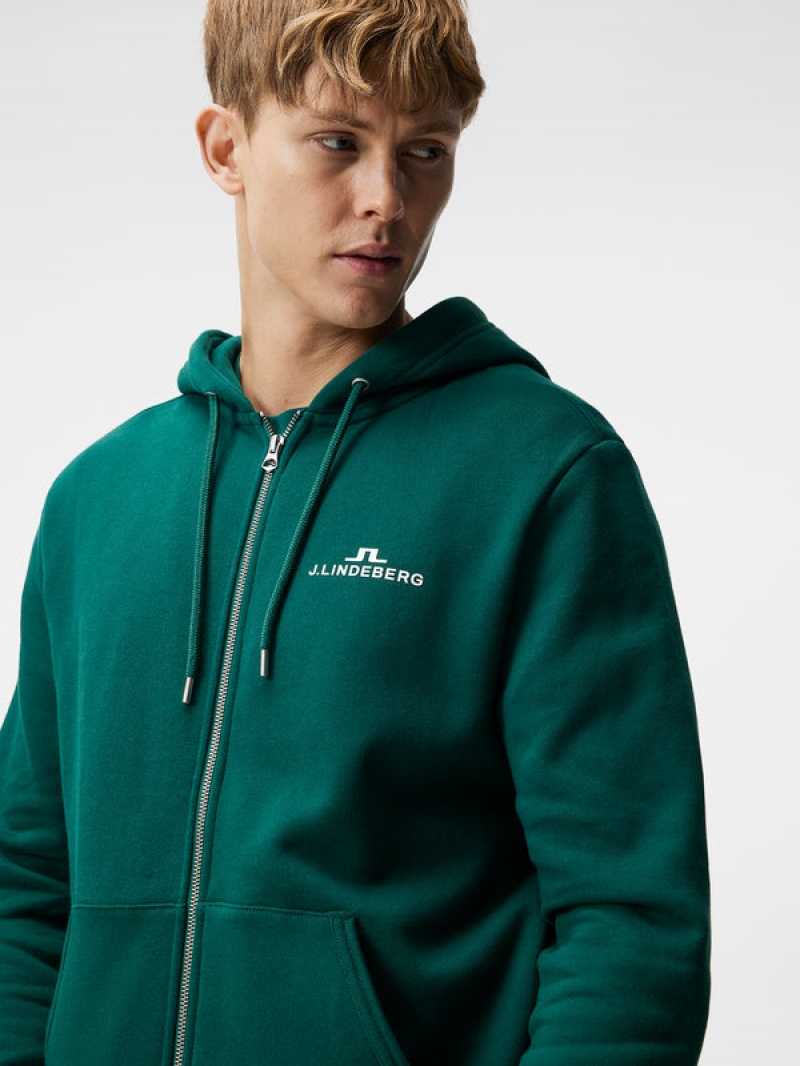 Rain Forest Jlindeberg Alpha Zip Hood | SN-JL574605