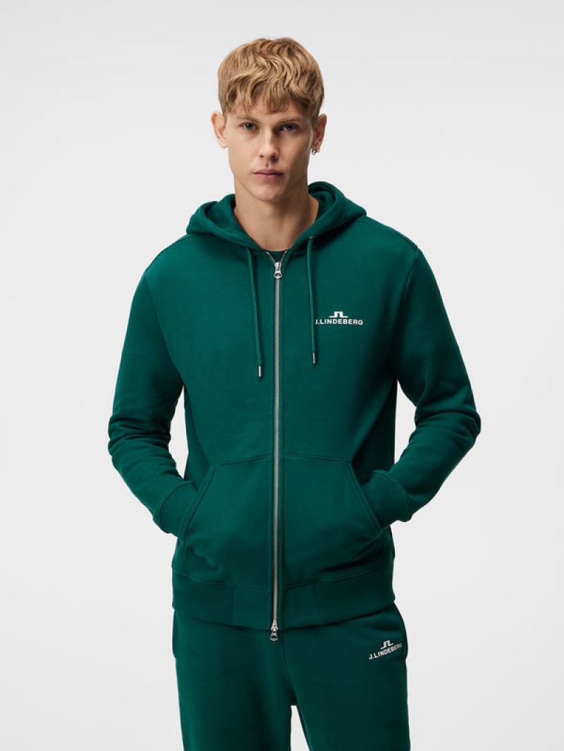 Rain Forest Jlindeberg Alpha Zip Hood | SN-JL574605