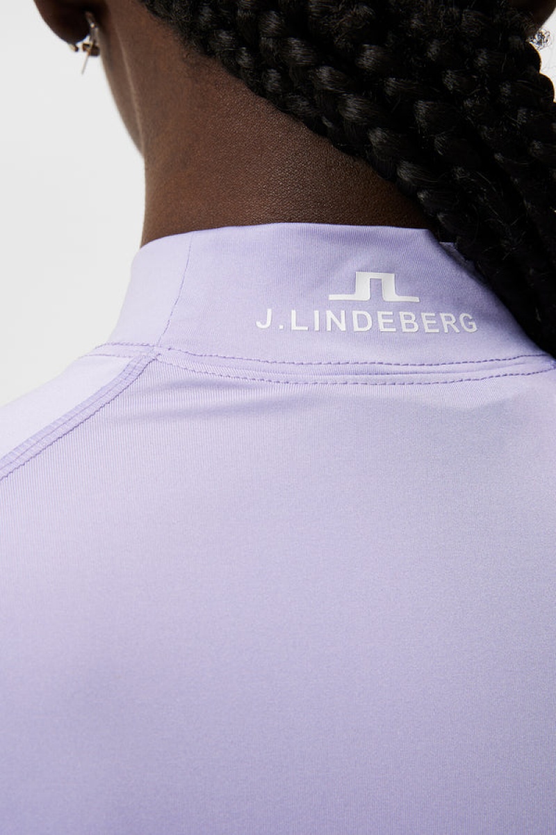 Rose Red Jlindeberg Asa Compression Top | SN-JL575135