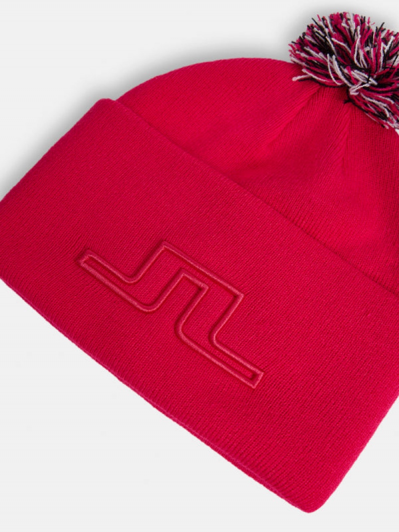 Rose Red Jlindeberg Grace Beanie | SN-JL575410