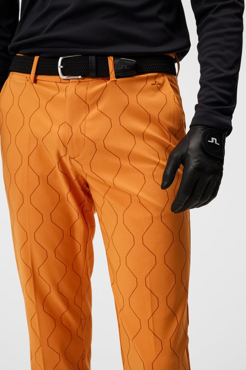 Russet Orange Jlindeberg Diamond Pant | SN-JL574539