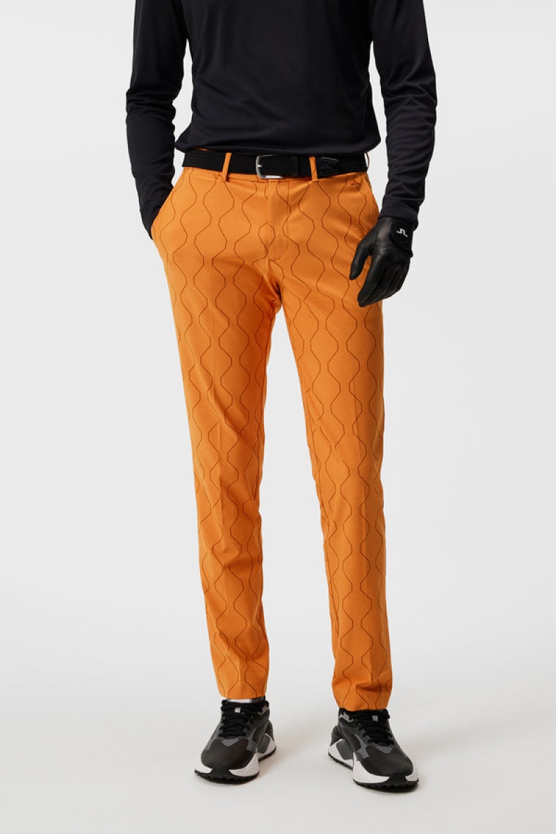 Russet Orange Jlindeberg Diamond Pant | SN-JL574539