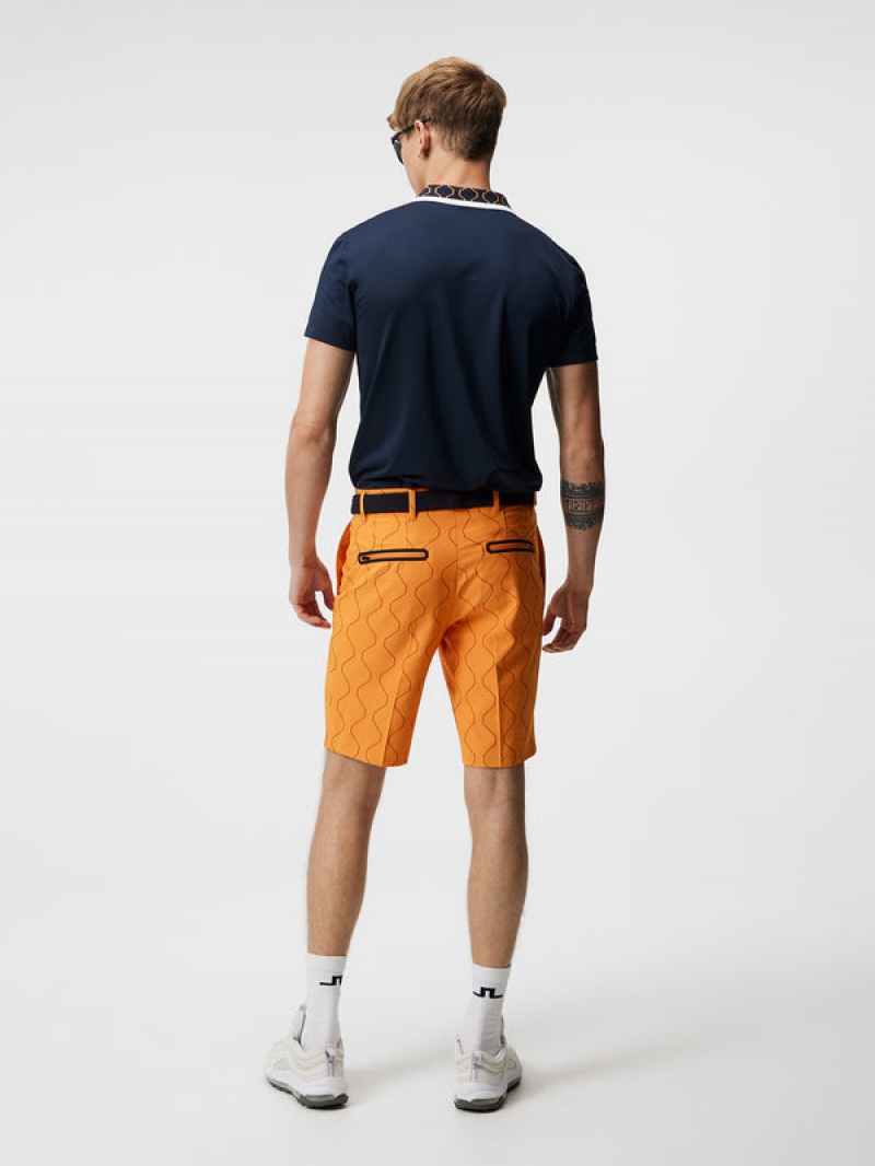 Russet Orange Jlindeberg Diamond Shorts | SN-JL574565