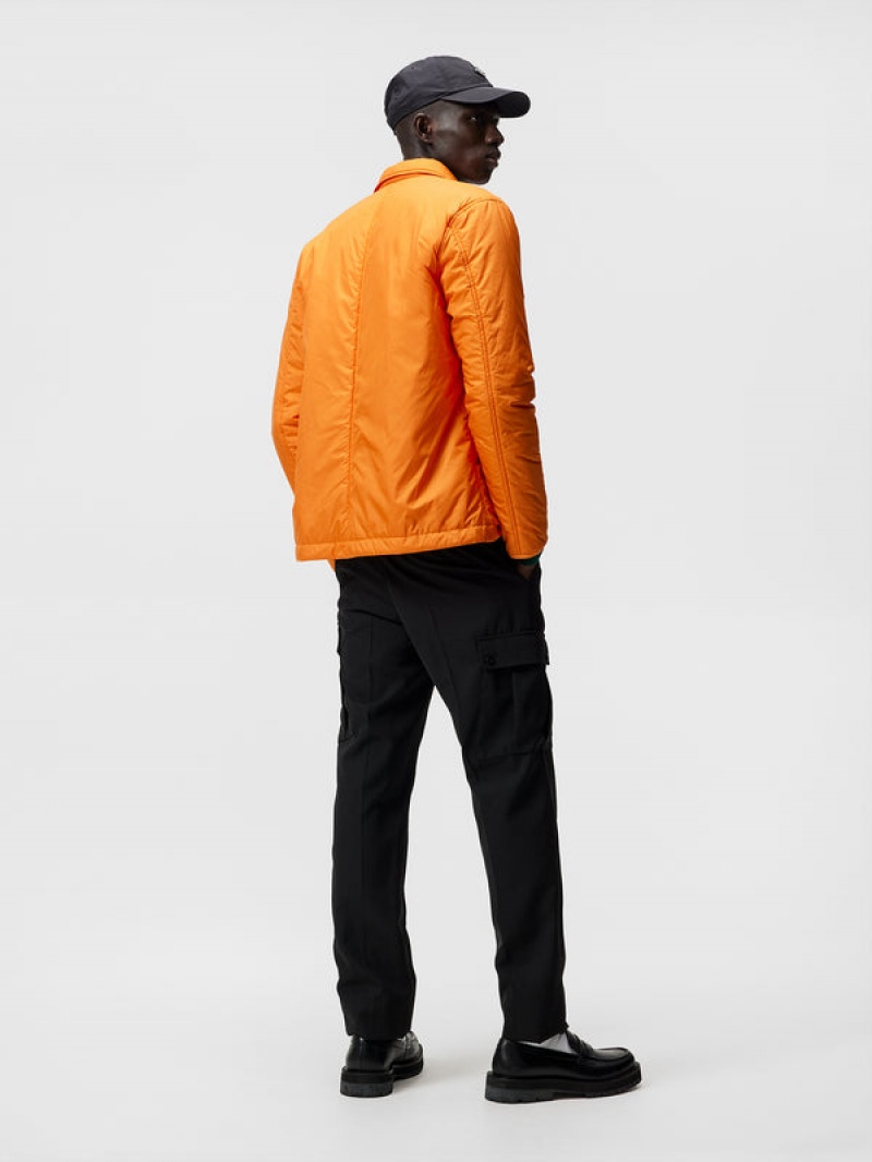 Russet Orange Jlindeberg Nile Nylon Overshirt | SN-JL574970