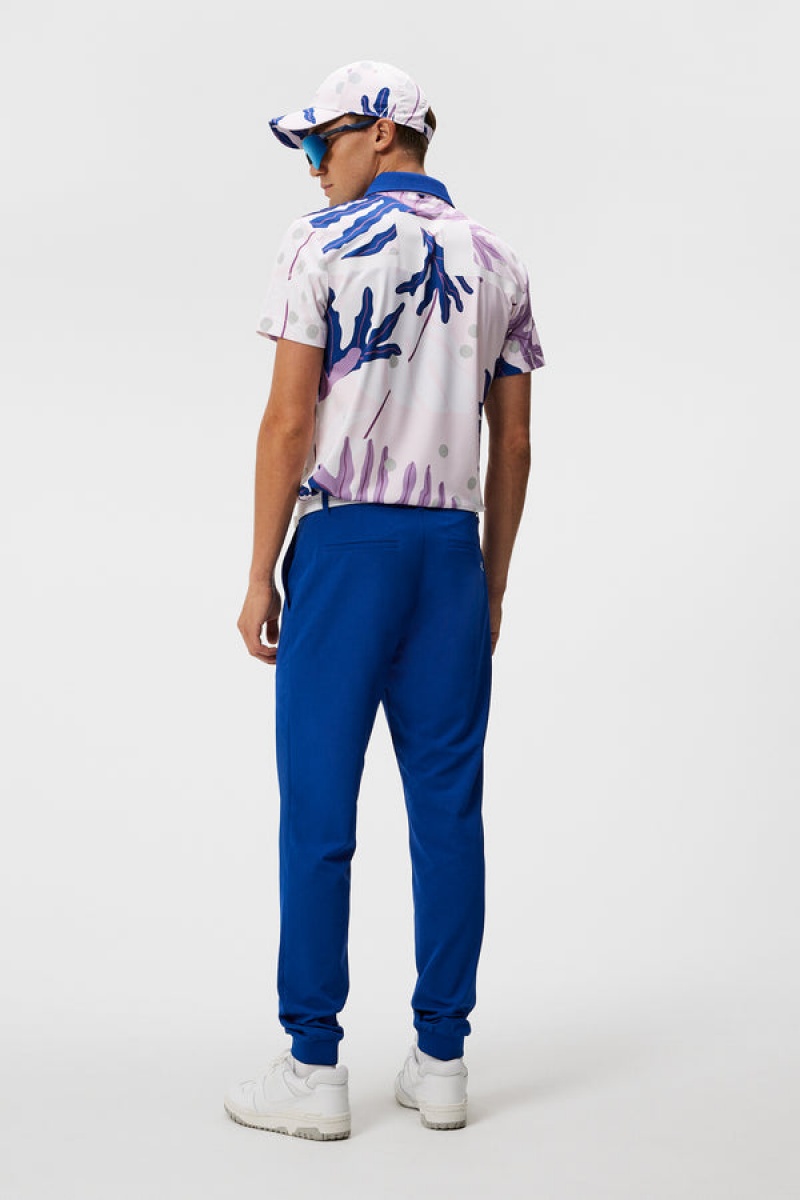 Sodalite Blue Jlindeberg Cuff Jogger Pant | SN-JL574560