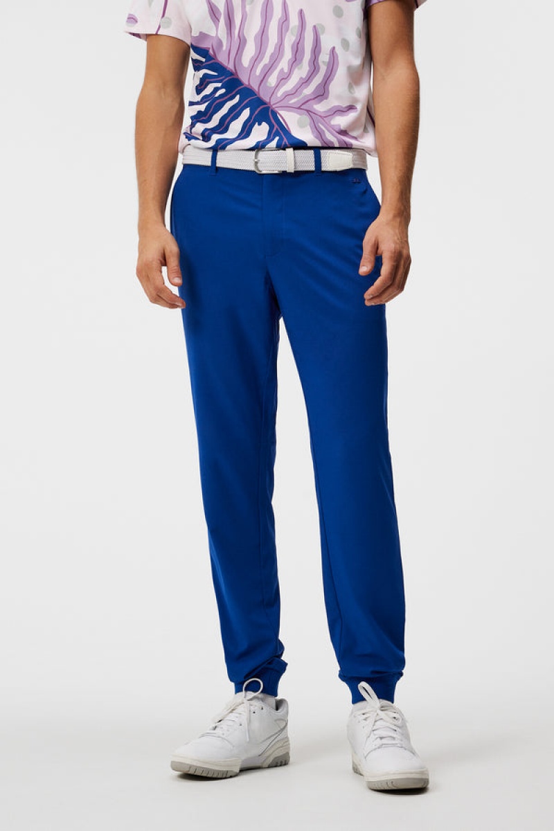 Sodalite Blue Jlindeberg Cuff Jogger Pant | SN-JL574560