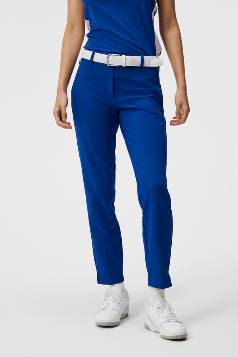 Sodalite Blue Jlindeberg Lei Bonded Fleece Pant | SN-JL575272