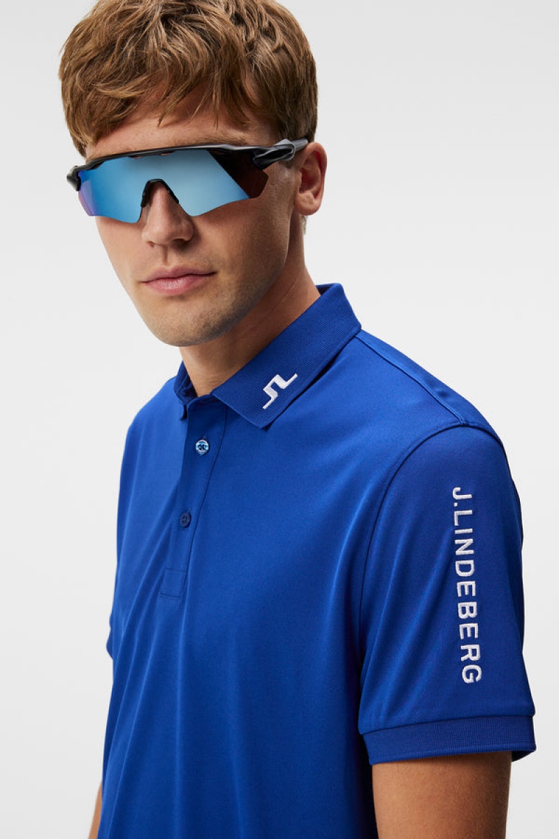 Sodalite Blue Jlindeberg Tour Tech Polo | SN-JL574522