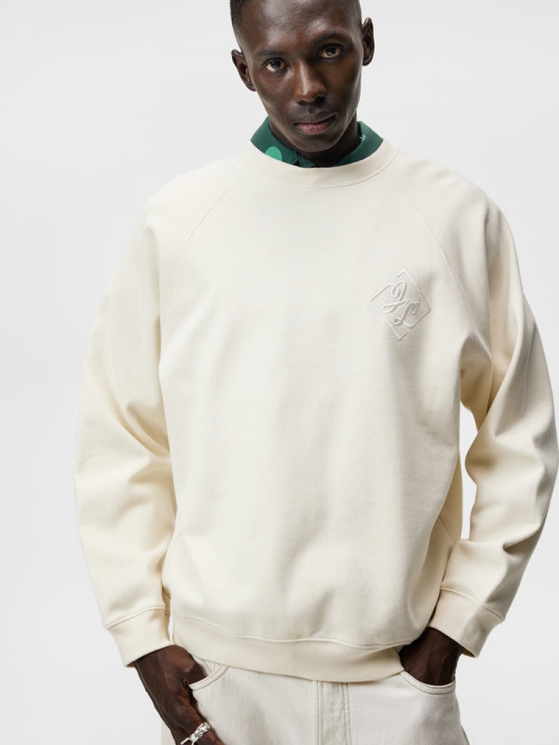 Turtledove Jlindeberg Ramon Crew Neck Sweatshirt | SN-JL574864