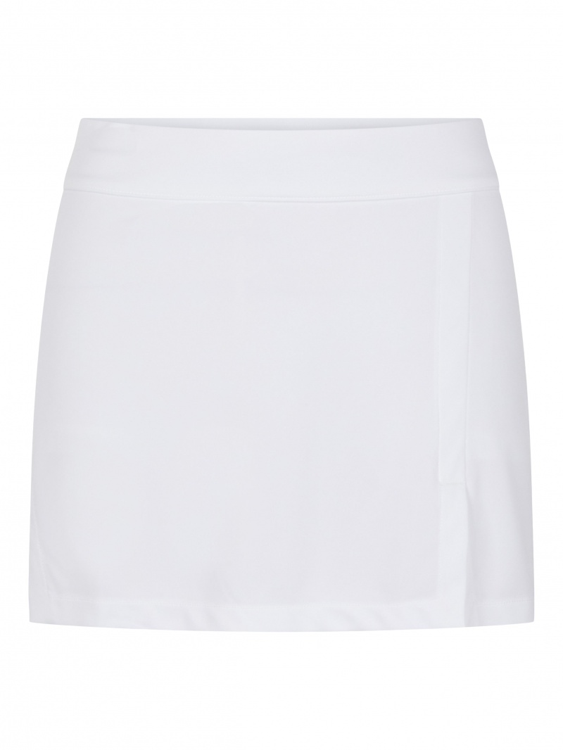 White Jlindeberg Amelie Golf Skirt | SN-JL575181