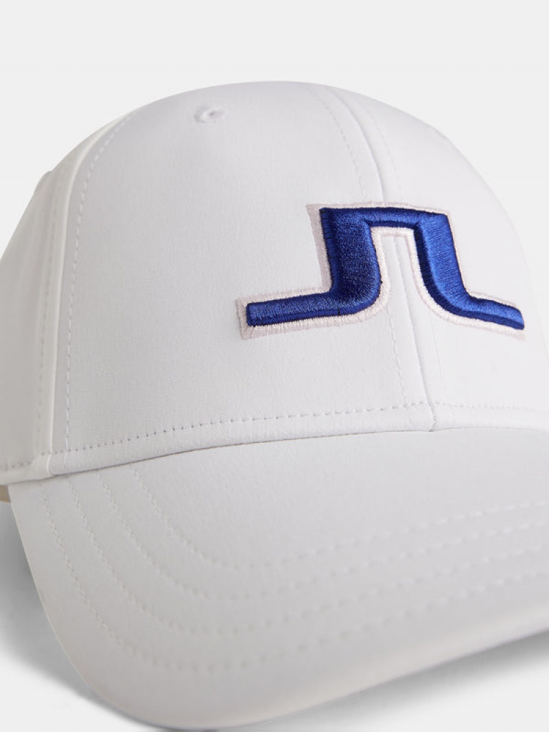 White Jlindeberg Anga Cap | SN-JL575412