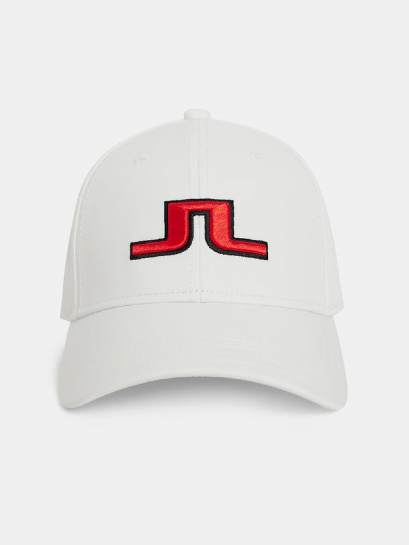 White Jlindeberg Angus Cap | SN-JL574750