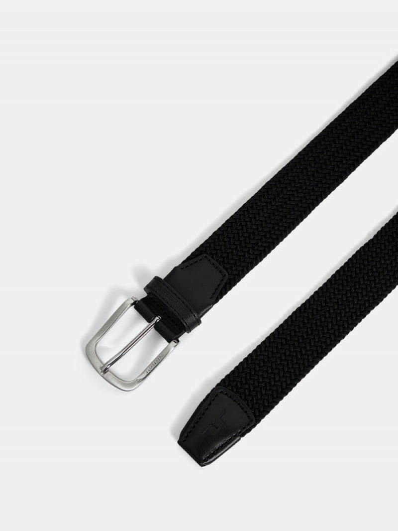 White Jlindeberg Bernhard Elastic Belt | SN-JL574729