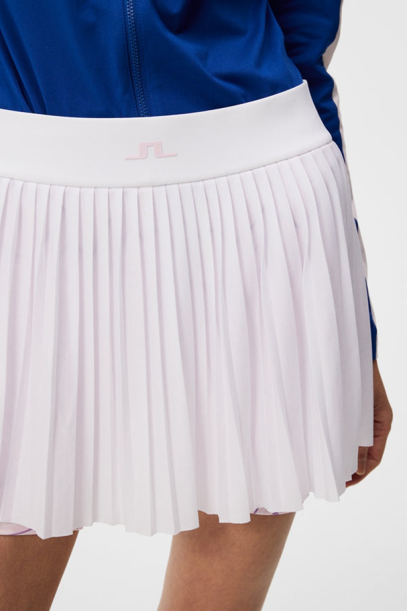 White Jlindeberg Caitlin Skirt | SN-JL575214