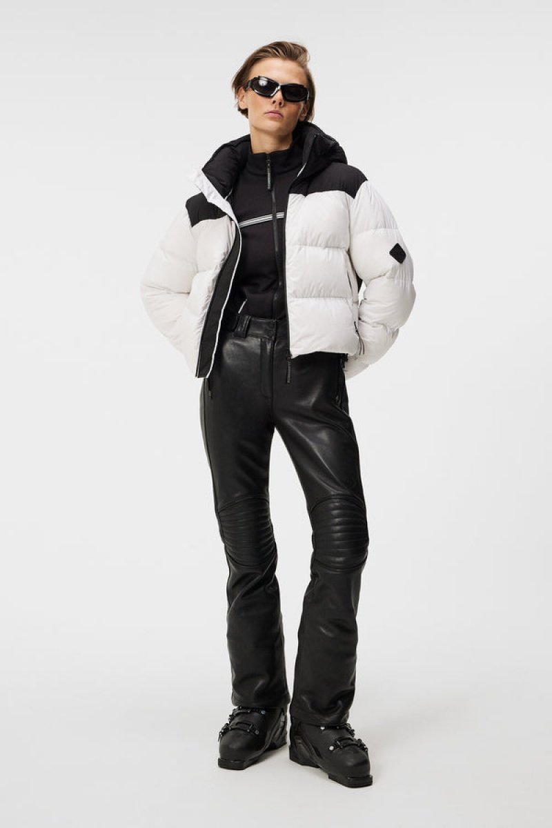 White Jlindeberg Cassidy Down Jacket | SN-JL575374