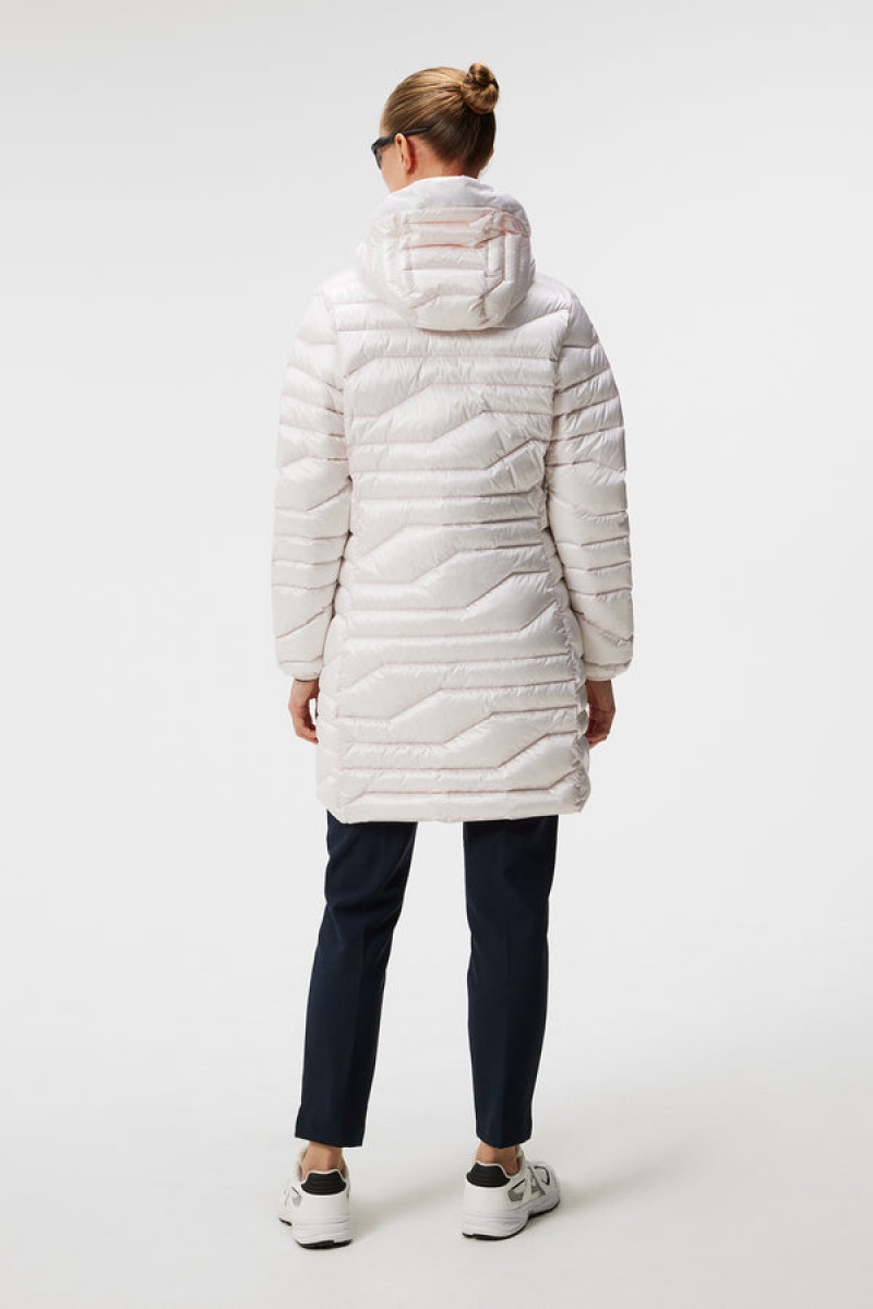 White Jlindeberg Cliff Light Down Parka | SN-JL575376