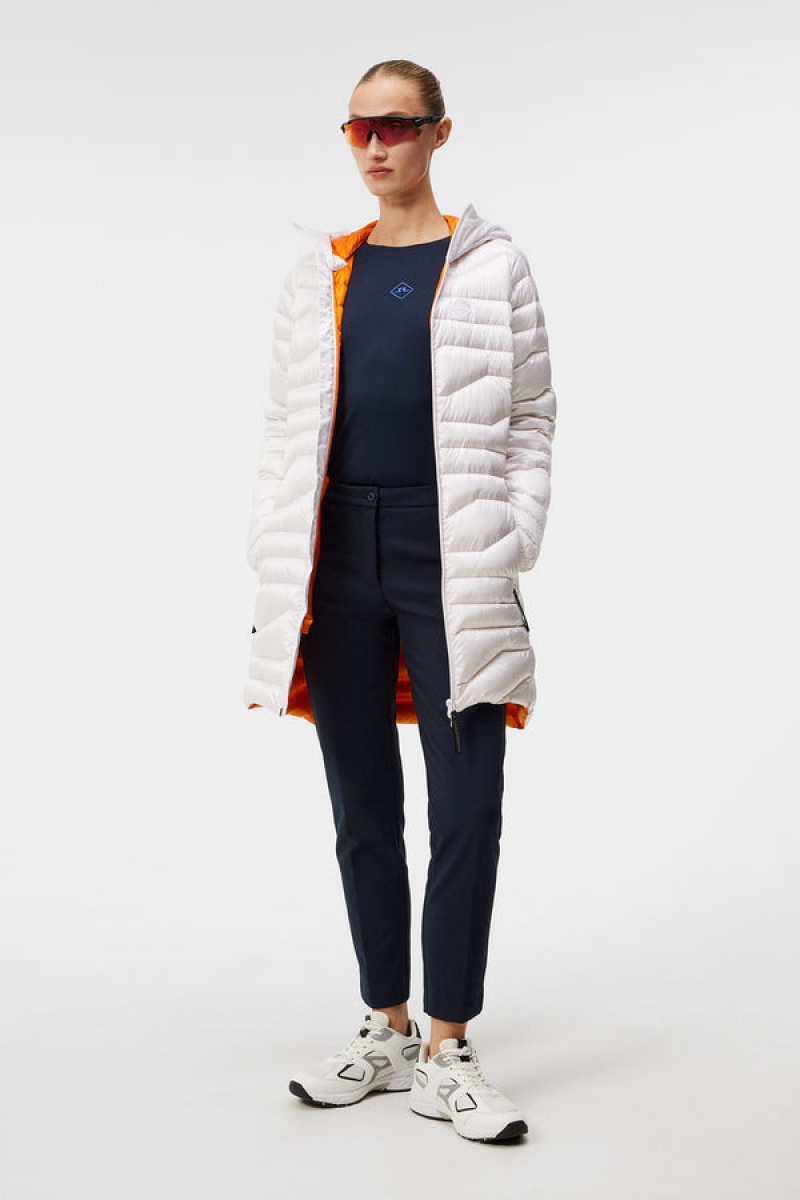 White Jlindeberg Cliff Light Down Parka | SN-JL575376