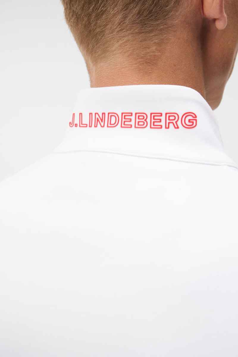 White Jlindeberg Dallas Mid Layer | SN-JL574666