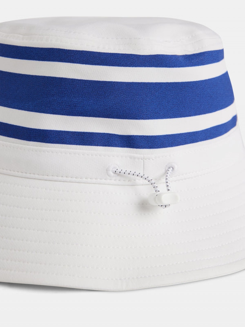 White Jlindeberg Deacon Bucket Hat | SN-JL574777