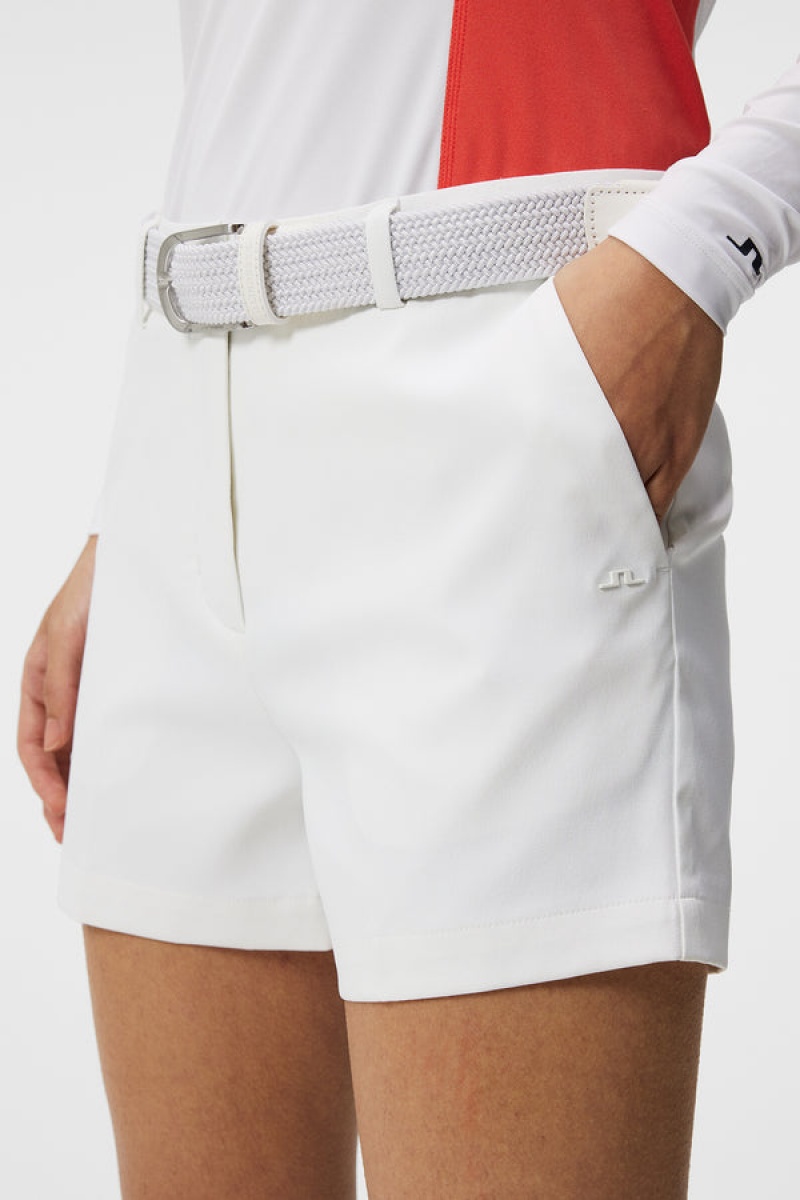 White Jlindeberg Gwen Shorts | SN-JL575286