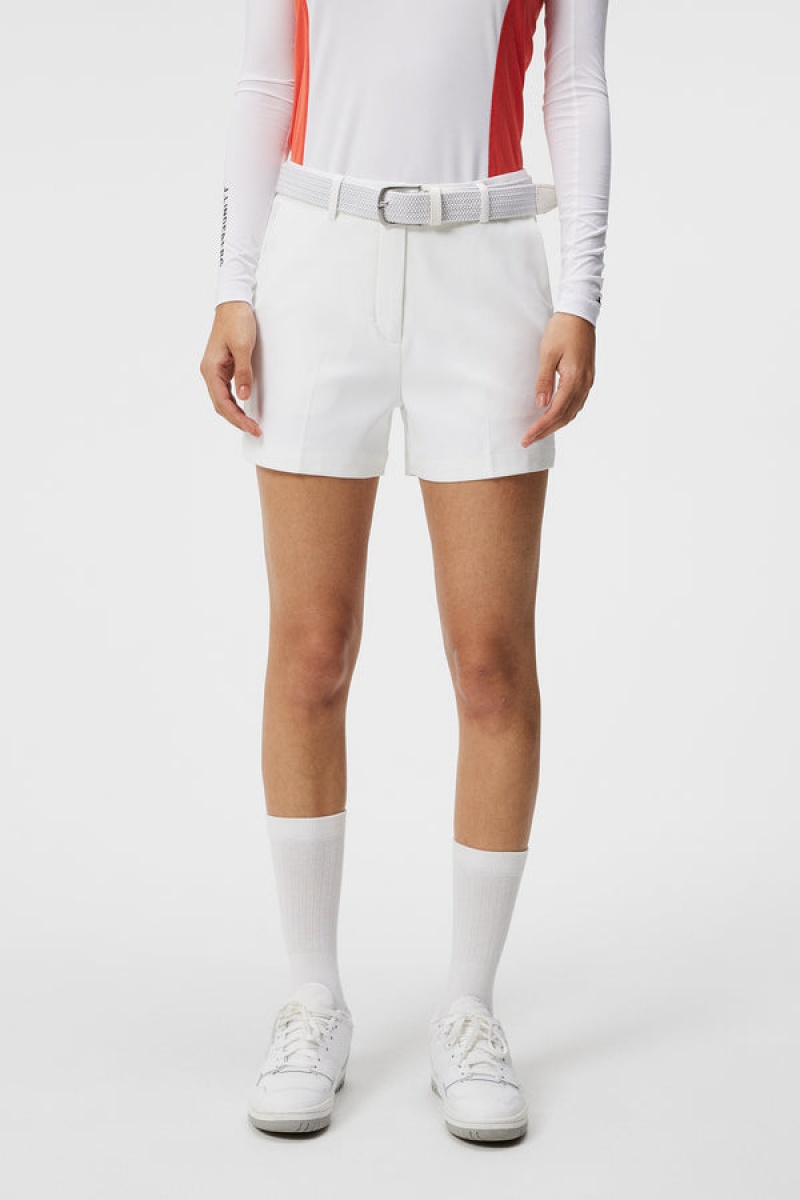 White Jlindeberg Gwen Shorts | SN-JL575286