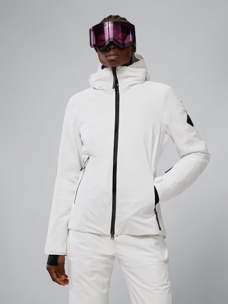 White Jlindeberg Halo Jacket | SN-JL575426