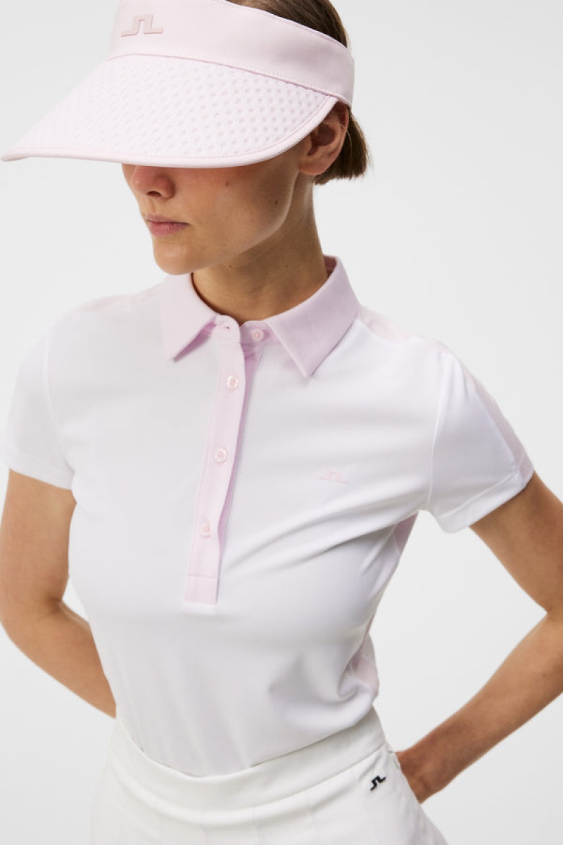 White Jlindeberg Jada Polo | SN-JL575171