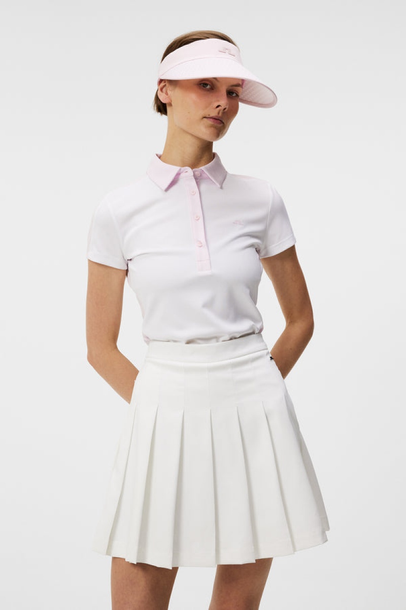 White Jlindeberg Jada Polo | SN-JL575171