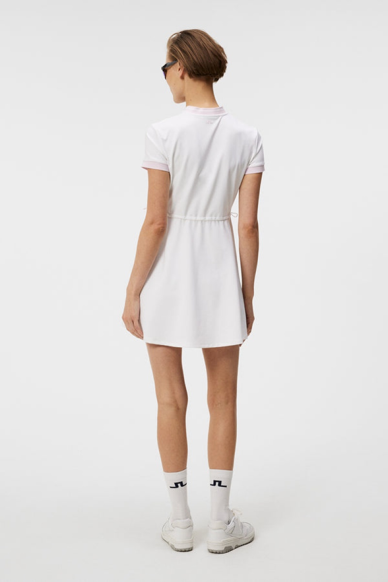 White Jlindeberg Jamila Dress | SN-JL575242