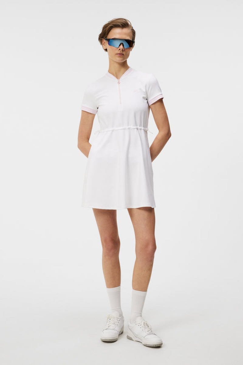 White Jlindeberg Jamila Dress | SN-JL575242