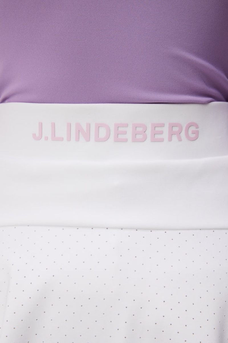 White Jlindeberg Jane Skirt | SN-JL575215