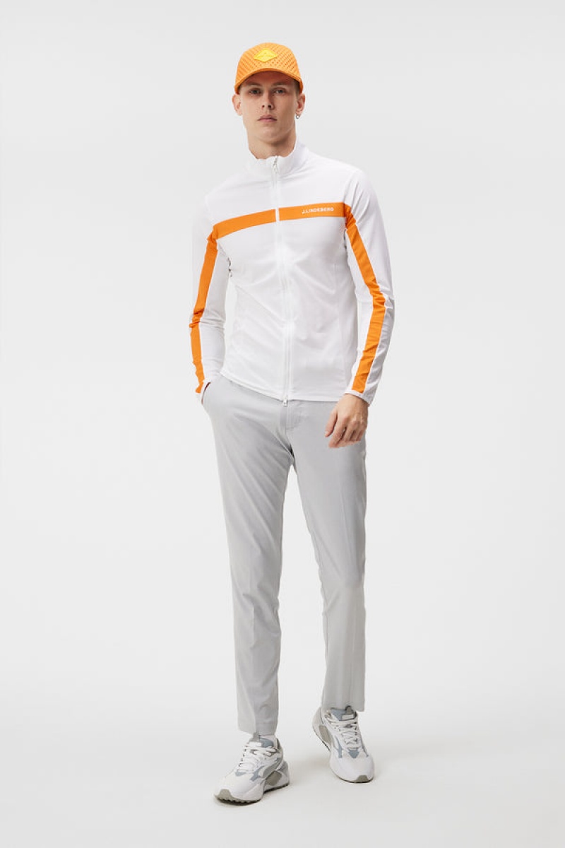 White Jlindeberg Jarvis Mid Layer | SN-JL574614