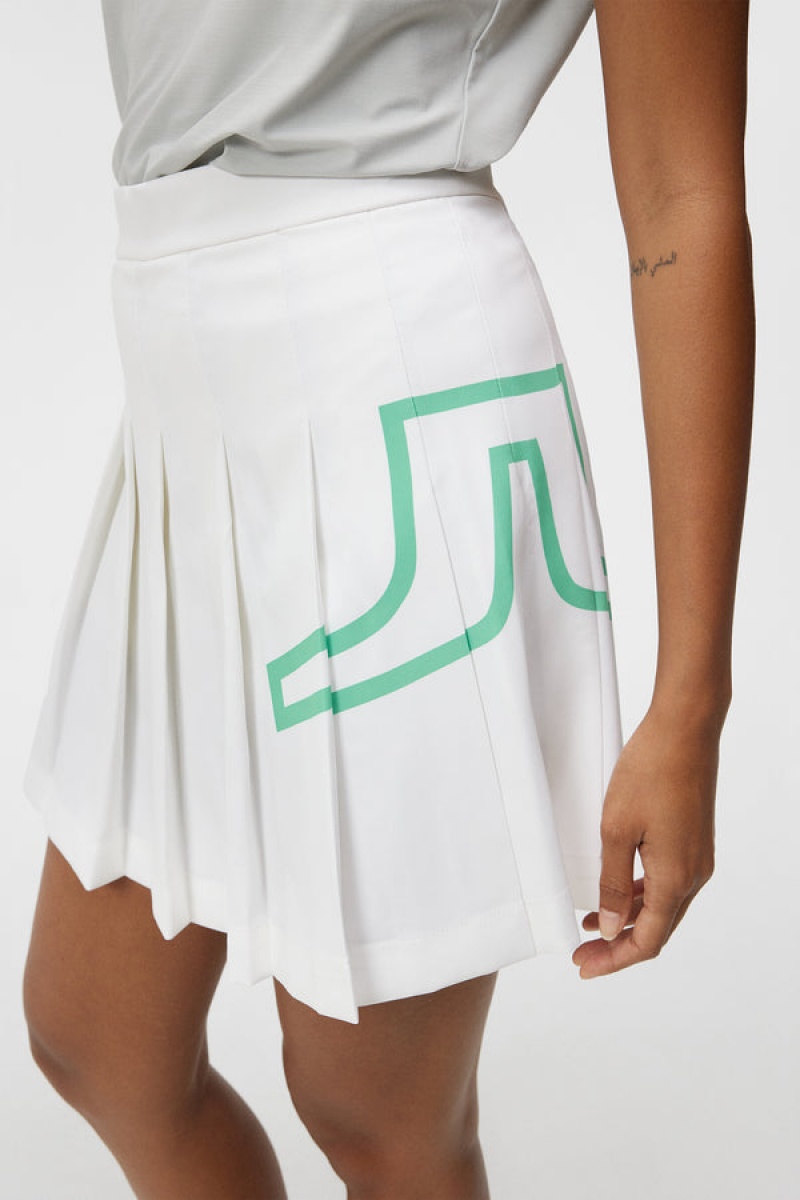 White Jlindeberg Naomi Skirt | SN-JL575208