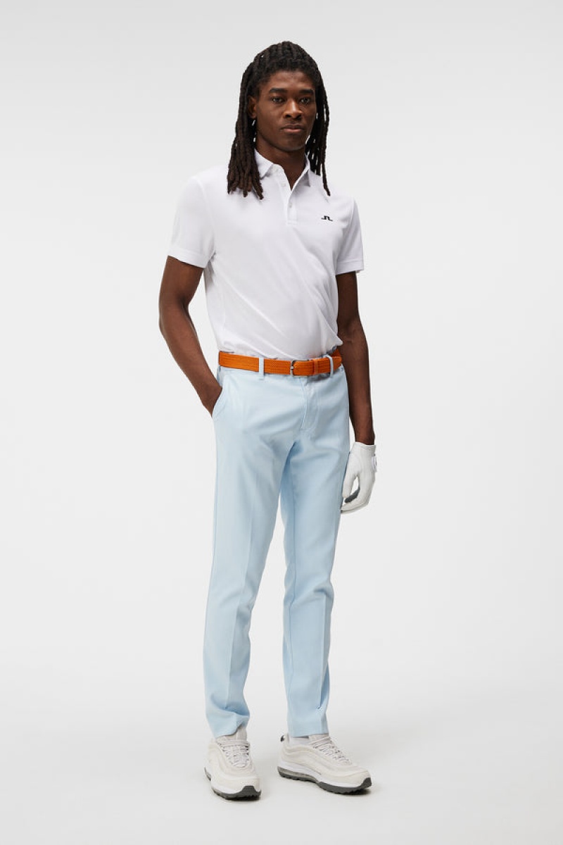 White Jlindeberg Peat Polo | SN-JL574468