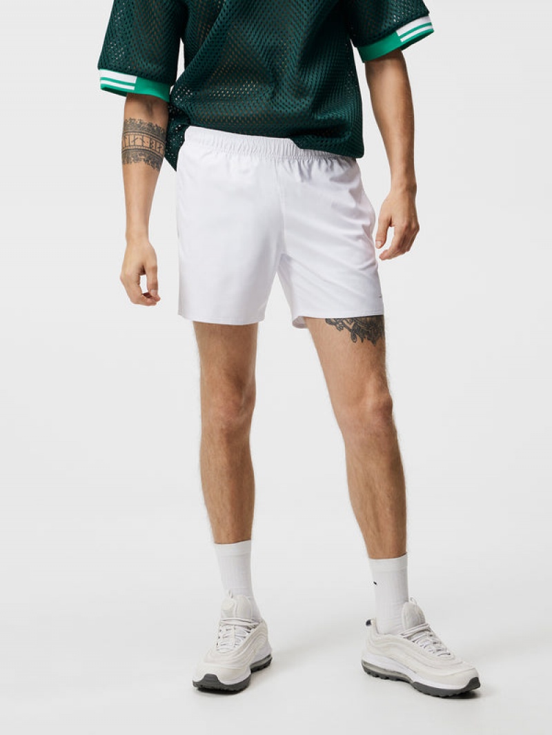 White Jlindeberg Preston Shorts | SN-JL574568