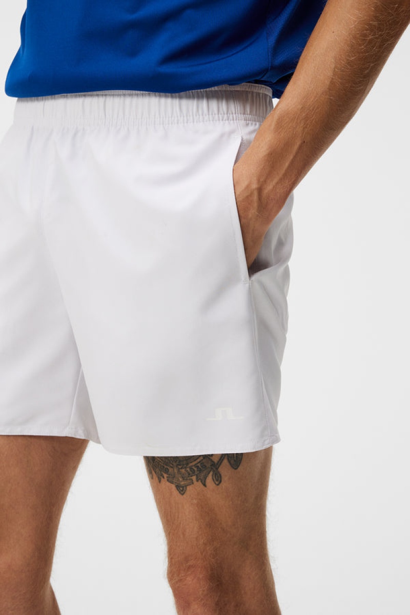 White Jlindeberg Preston Shorts | SN-JL574576