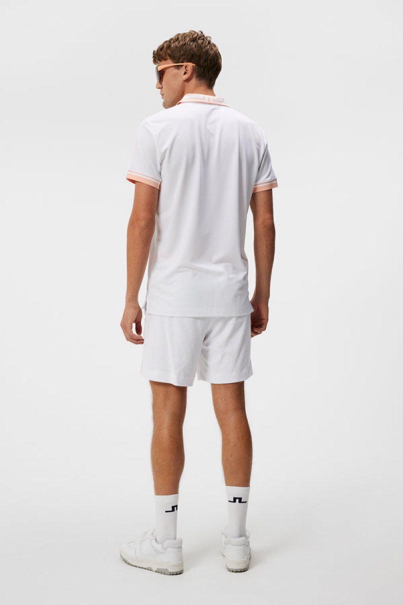 White Jlindeberg Reeve Polo | SN-JL574516