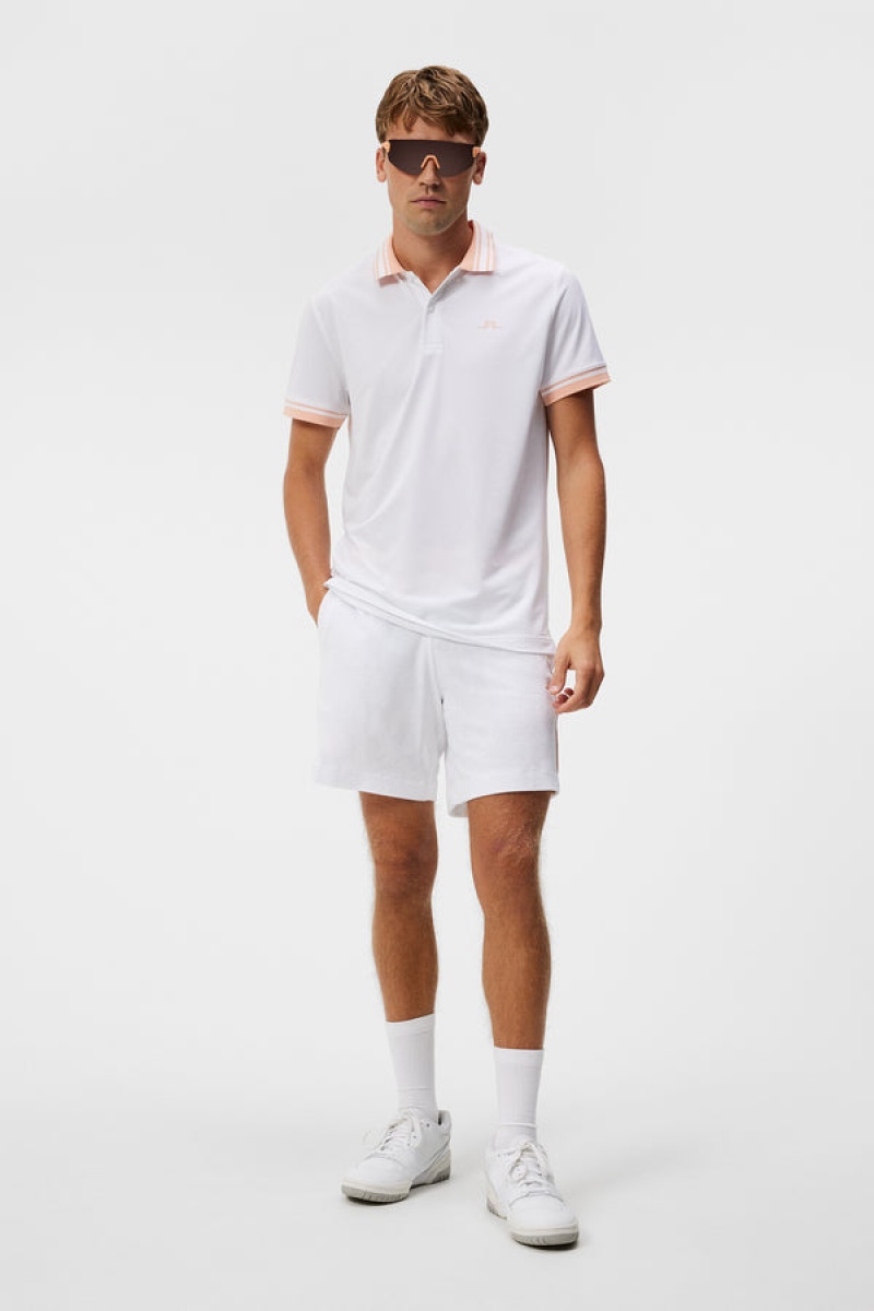 White Jlindeberg Reeve Polo | SN-JL574516