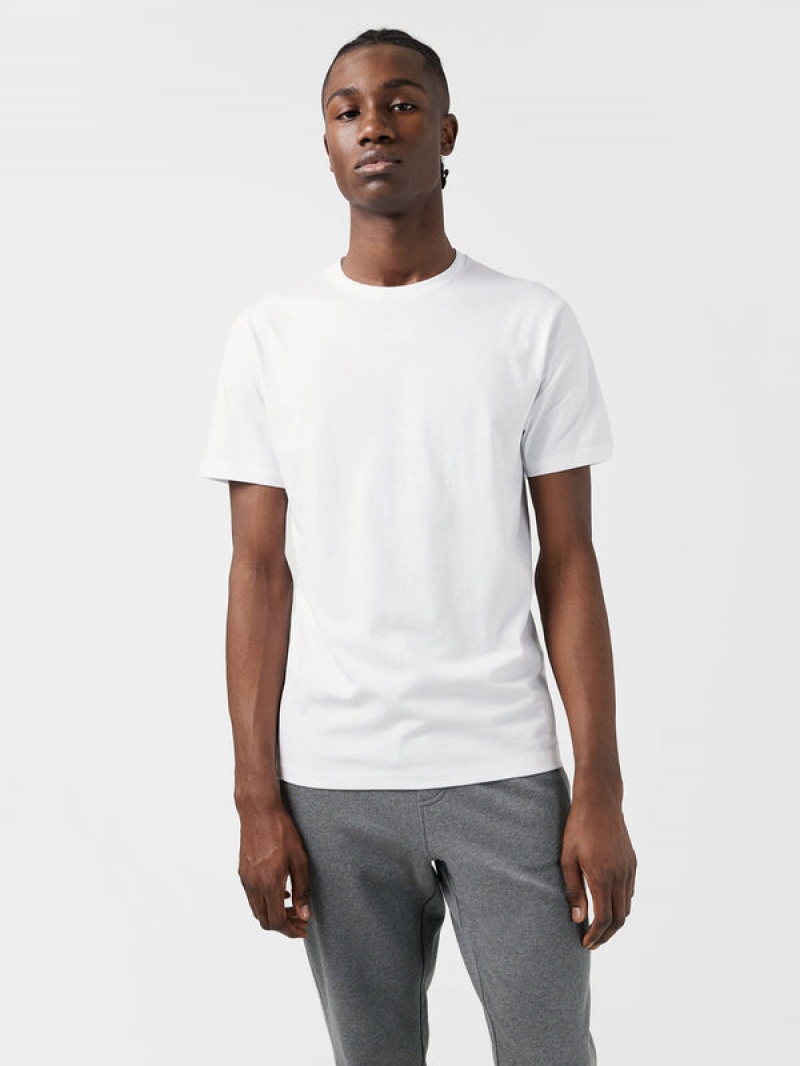 White Jlindeberg Sid Basic T-Shirt | SN-JL574828