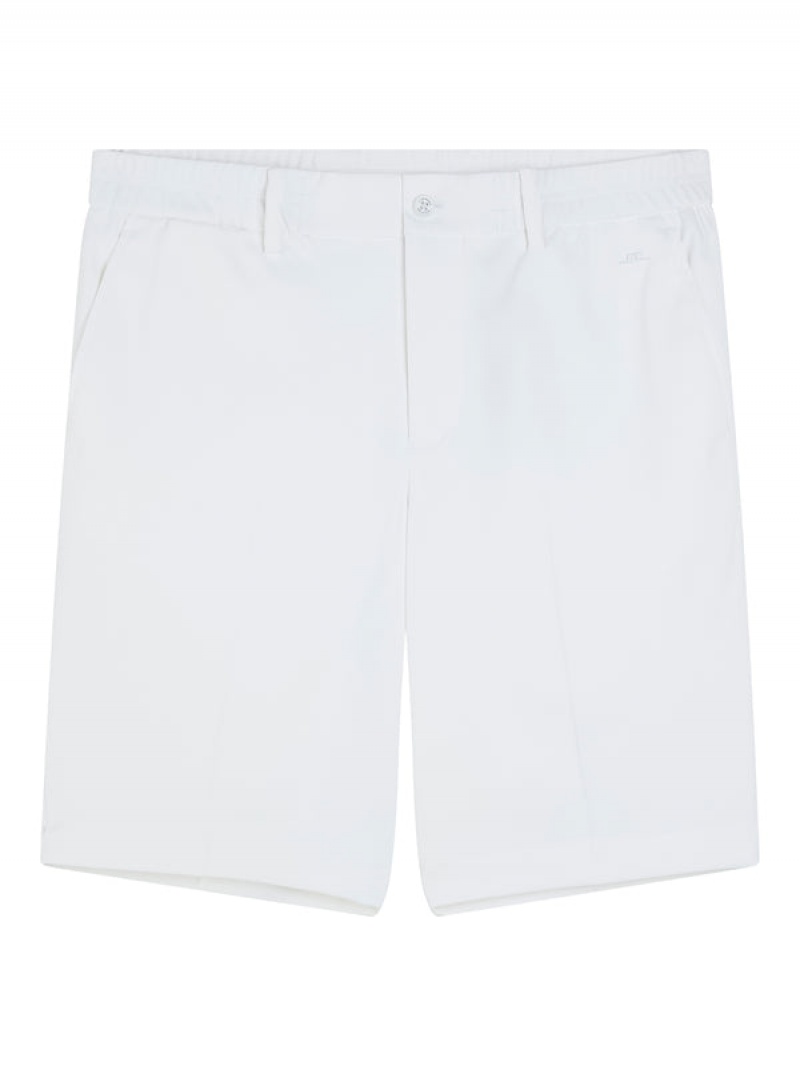 White Jlindeberg Stuart Stripe Shorts | SN-JL574587