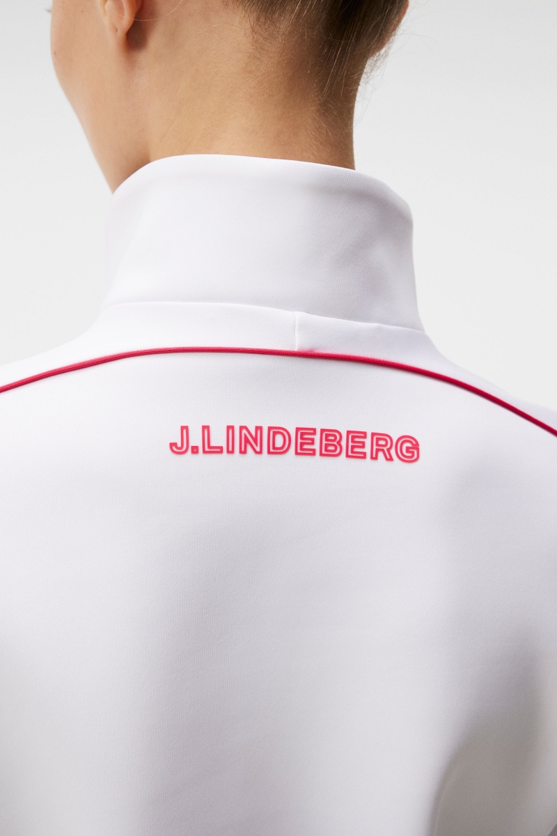 White Jlindeberg Sunnyside Mid Layer | SN-JL575328