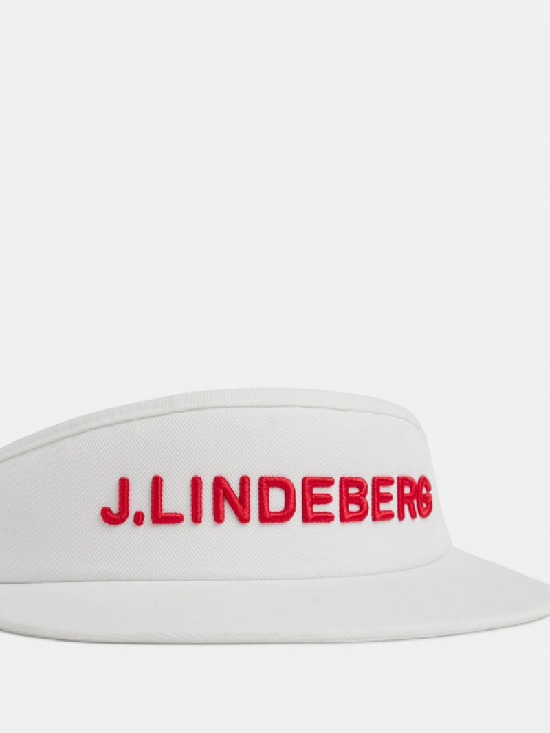 White Jlindeberg Viktor Visor | SN-JL574745