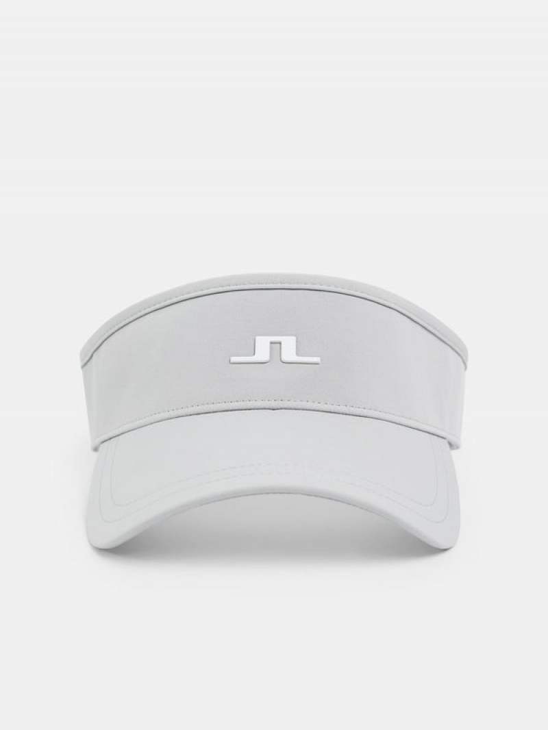 White Jlindeberg Yaden Visor | SN-JL574742