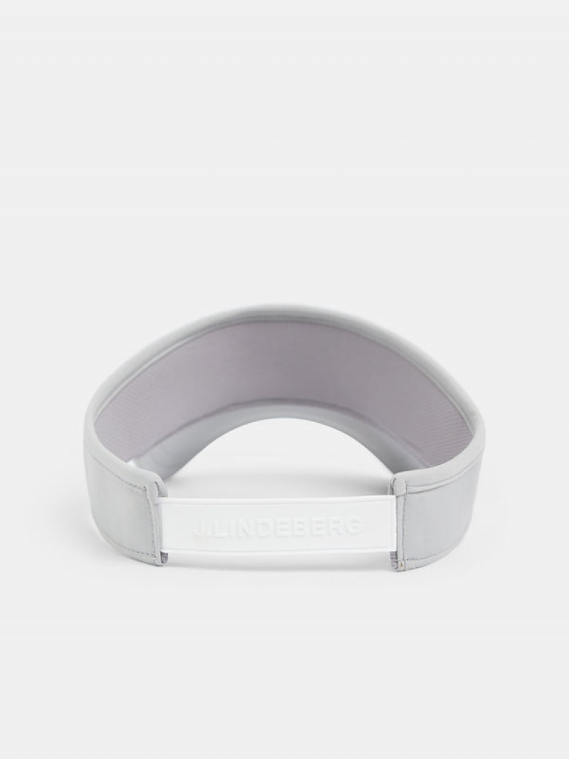 White Jlindeberg Yaden Visor | SN-JL574742