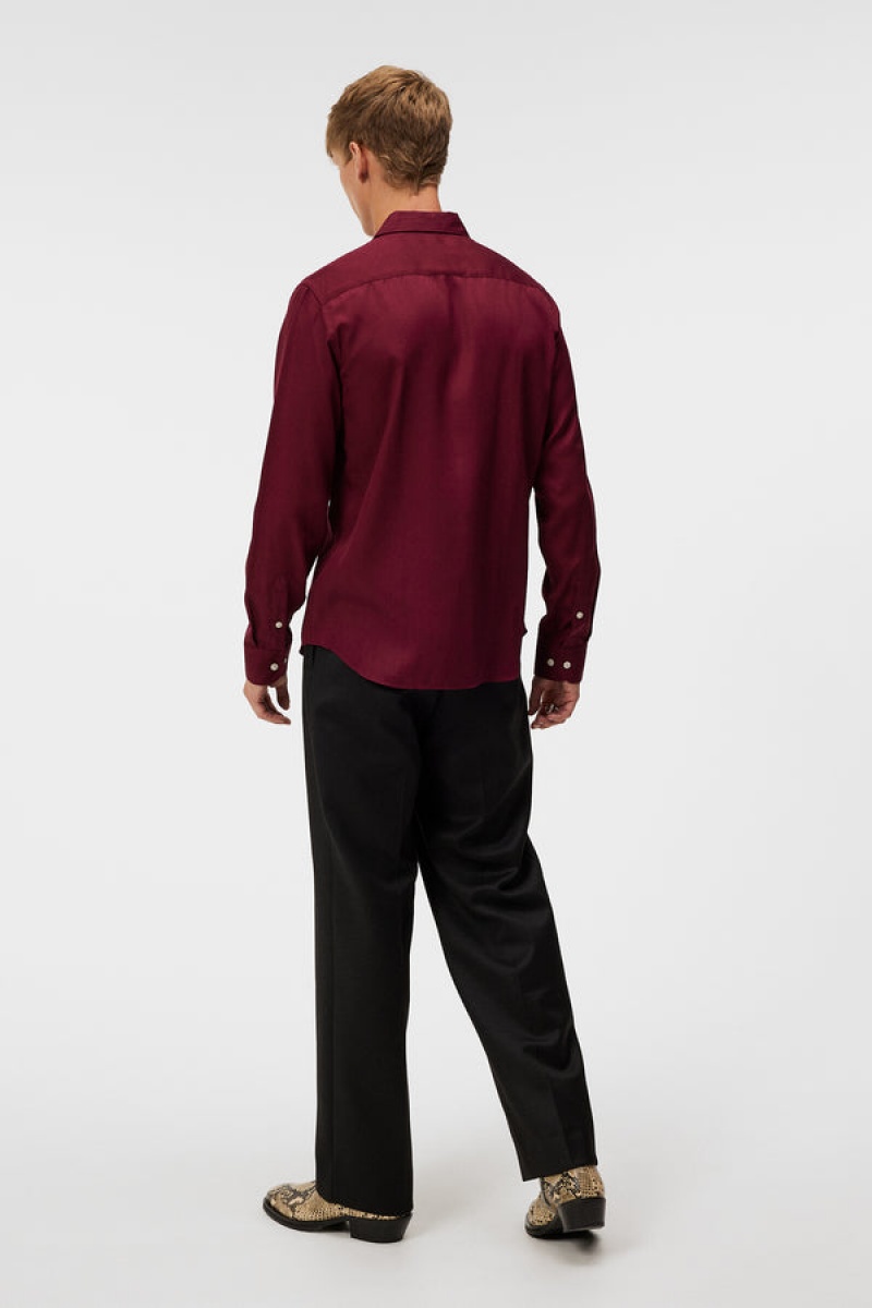 Zinfandel Jlindeberg Slim Comfort Tencel Shirt | SN-JL575000