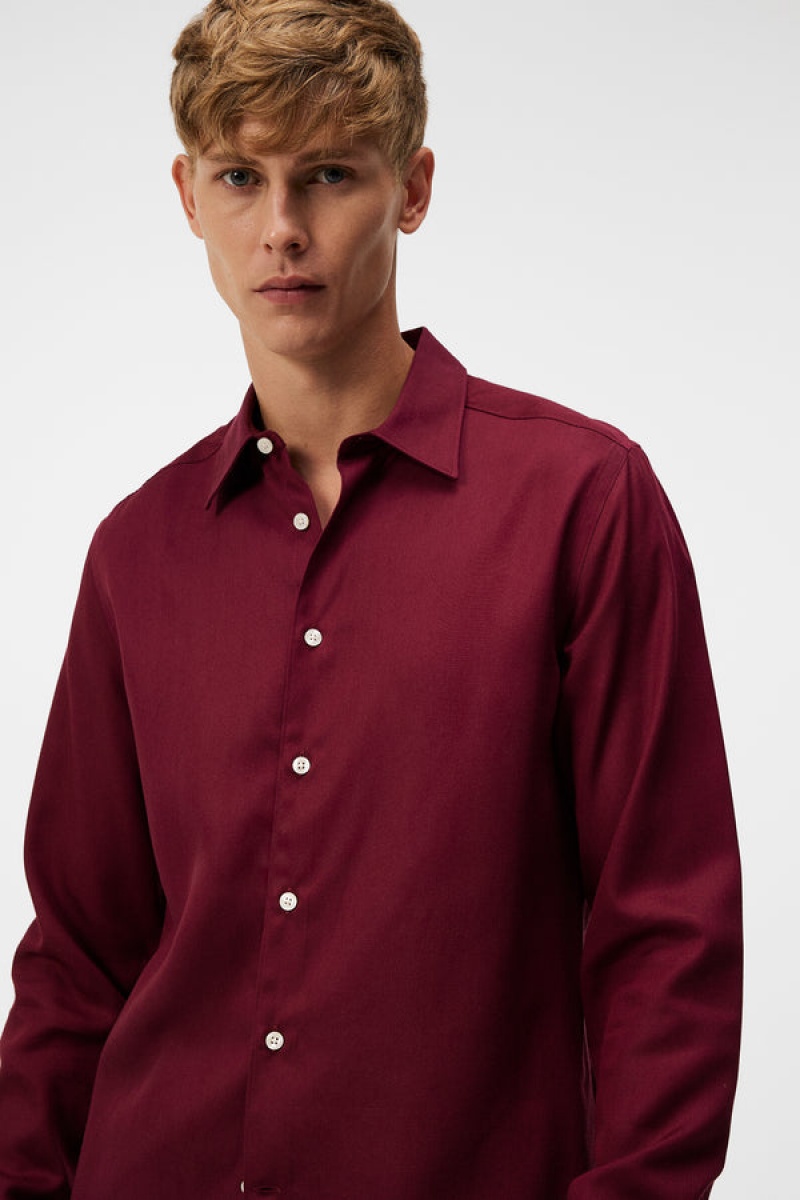 Zinfandel Jlindeberg Slim Comfort Tencel Shirt | SN-JL575000